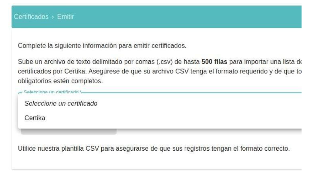 Certika – Insignias y Certificados Digitales en Blockchain